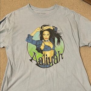 Aaliyah Short Sleeve Cotton Tees Unique Graphics